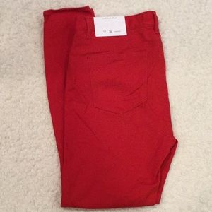 LOFT red pants NWT